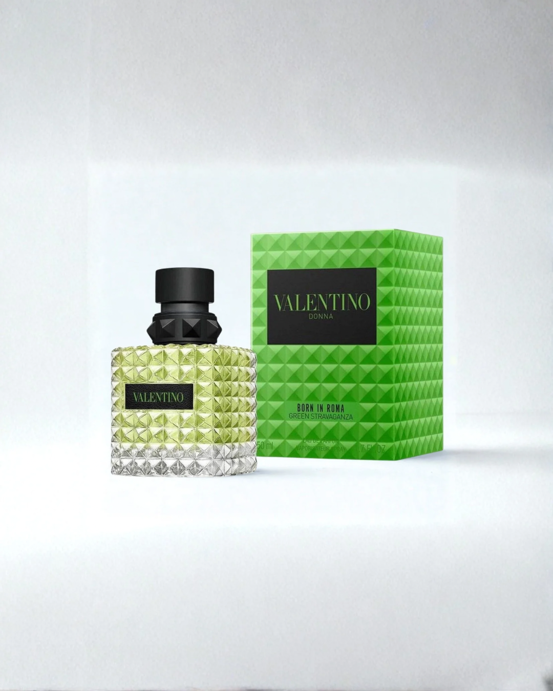 Valentino Donna Born in Roma Green Stravaganza